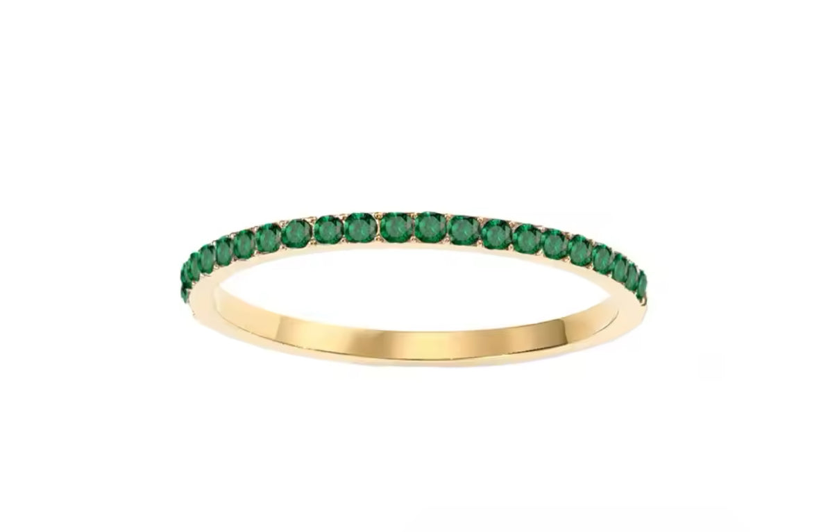 Emerald Thing Ring