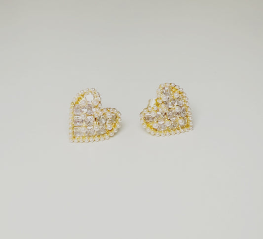 Nadia Heart Earrings