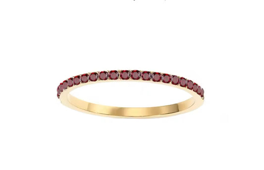 Ruby Thin Ring