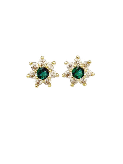 Emerald Green Earrings