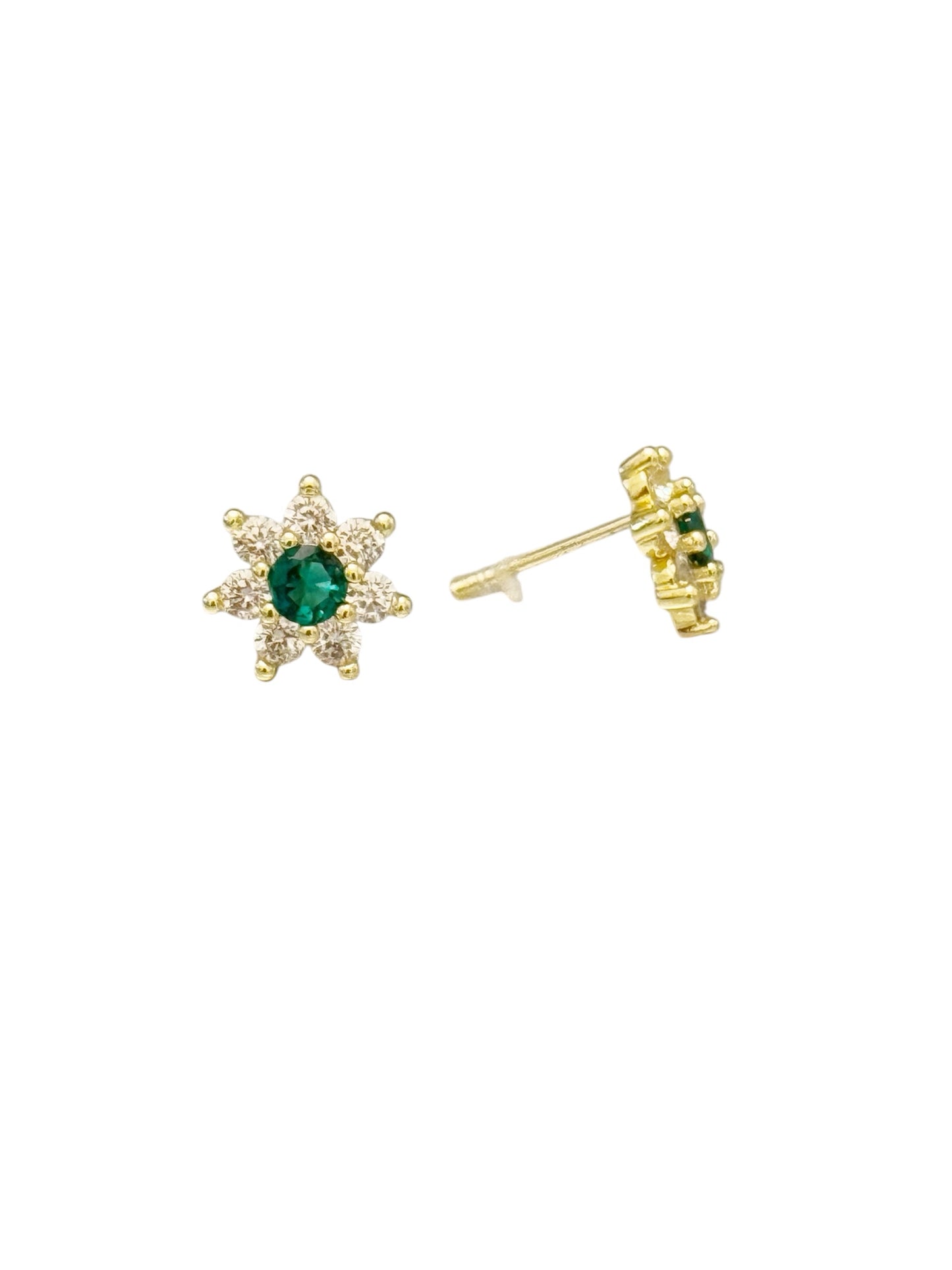 Emerald Green Earrings