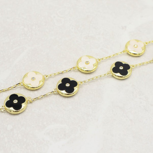 Barbara Bracelet (Gold/Black)